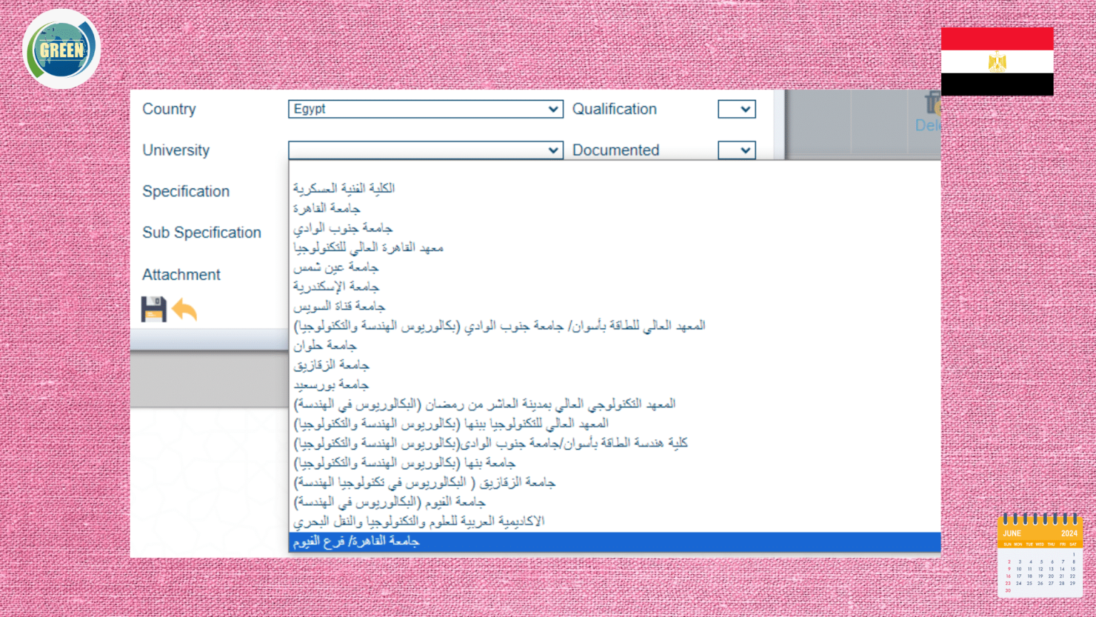 Egypt Universities