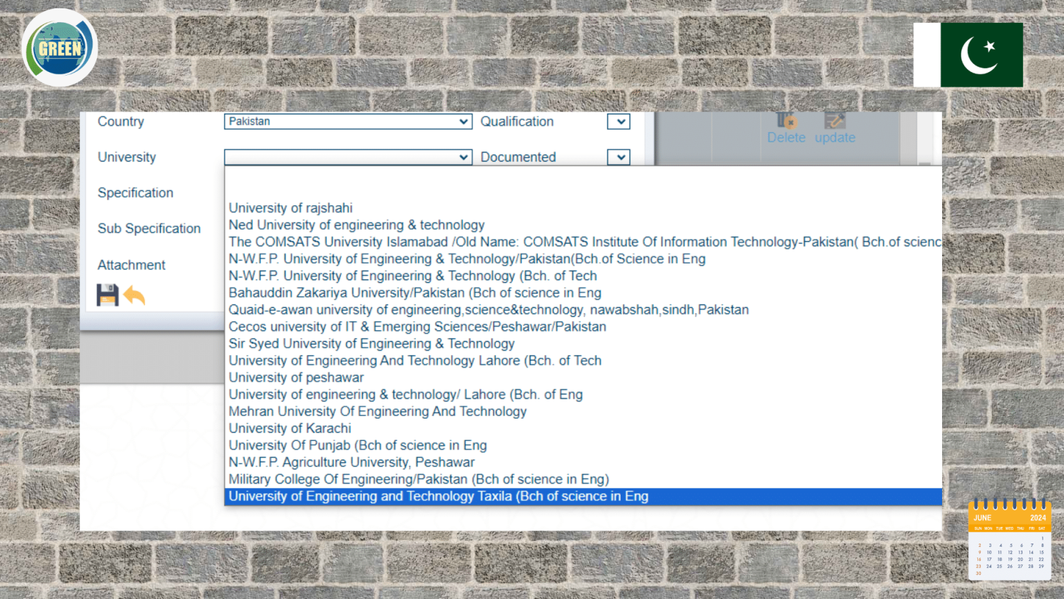 Pakistan Universities