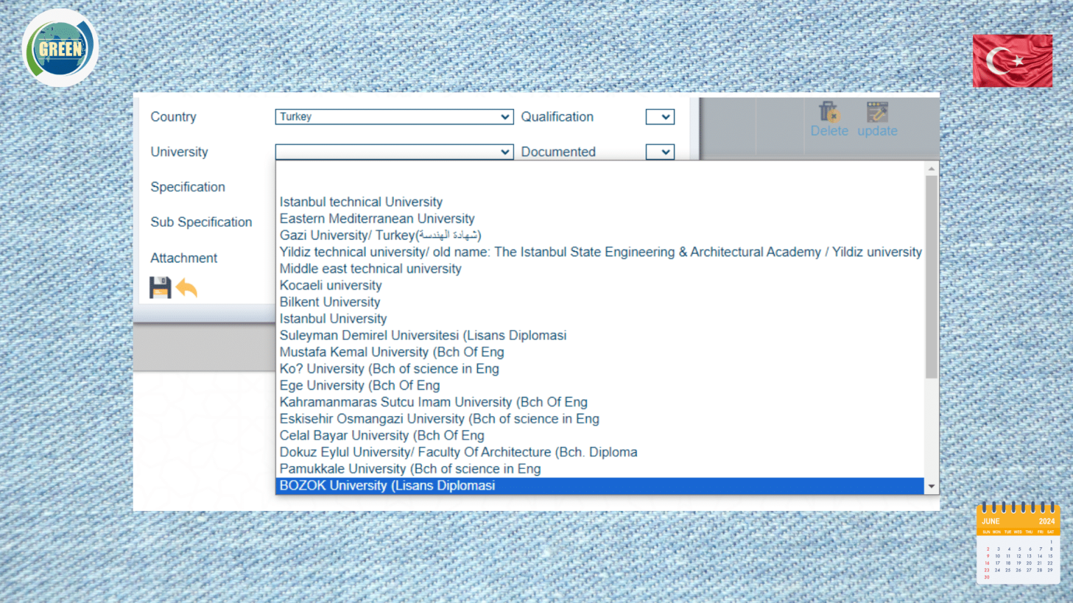 Turkey Universities