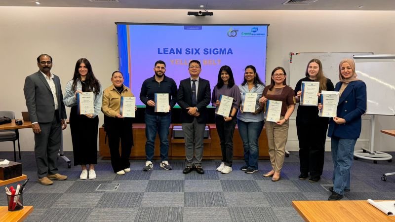 GREEN INTERNATIONAL LEAN SIX SIGMA COMPLETION