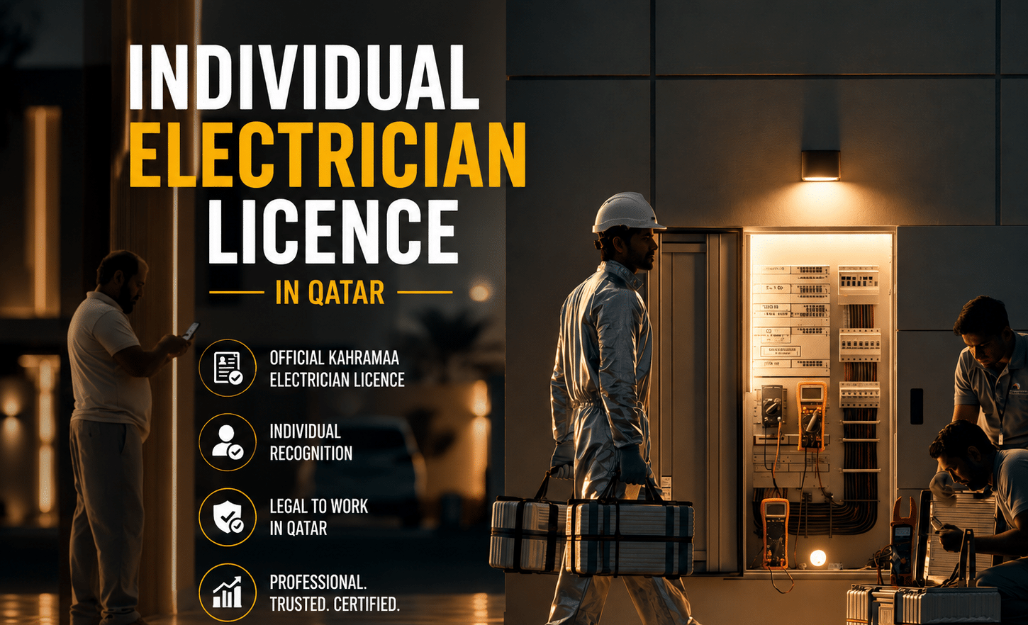 kahramaa individula license in qatar