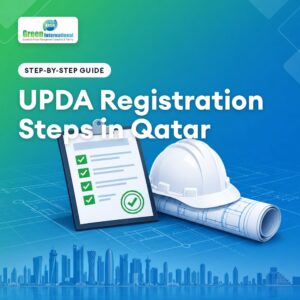 UPDA registration steps in Qatar: guide for engineers with checklist, helmet and blueprint